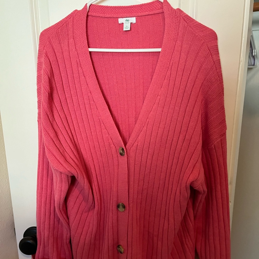 Pink Cardigan